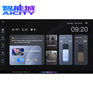 Altavoces SQ de <span class=keywords><strong>4</strong></span> vías, Panel de Control Central Multifuncional Tuya Android de 8 Pulgadas con Música de Fondo, Altavoces con Cable No Incluidos - Product Image 6