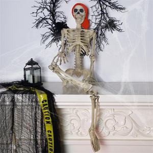Halloween Squelette Simulation Squelette Humain Fantôme Maison Fête Décoration Props <span class=keywords><strong>Horreur</strong></span> Squelette <span class=keywords><strong>Anatomie</strong></span> Humaine Science Enseignement - Product Image 5