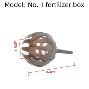 Vente en gros mini panier à engrais portable Boîte à engrais <span class=keywords><strong>pour</strong></span> orchidées en <span class=keywords><strong>pot</strong></span> Panier à engrais en plastique à libération lente avec couvercle - Product Image 3