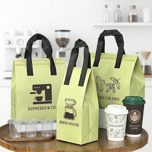 Bolsa Térmica Personalizada con Logotipo Impreso, Bolsa de Entrega de Alimentos para Llevar, Mantiene la Comida Caliente y Fresca - Product Image 6
