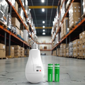 Bombilla LED E27 de 20w de Alta Calidad al por Mayor, Luz de Emergencia Recargable para Almacenes e Iluminación del Hogar, Bombilla LED de Emergencia - Product Image 4