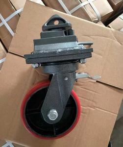 <span class=keywords><strong>5</strong></span> Tonnen bis 10 Tonnen Doppel räder Hochleistungs-8-Zoll-Lenkräder - Product Image 4