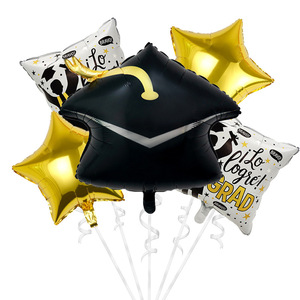 Set de Globos de Graduación con Diseño de la Clase de 2026, Globos de Felicitación para Decoración de Fiestas de Graduación - Product Image 5