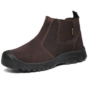 أحذية سلامة للرجال لحام وعزل كهربائي 6 كيلوفولت، بنعل فولاذي، جلد طبيعي - Product Image 1