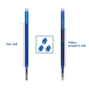 1.0Mm Pen Gum Refill Blauw/Donker Blauw/Zwart/Rood Schrijven Voor Leer
