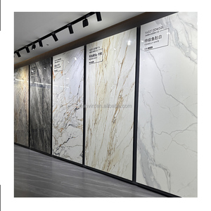 Losa de pared de azulejo de porcelana de gran tamaño 1200*2700*9mm con acabado mate Bvlgari piedra sinterizada para suelos de exterior y baño - Product Image 3