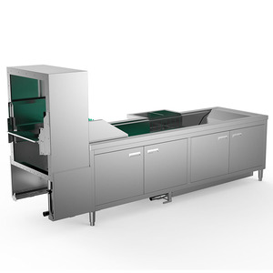 Kabarcık enkaz sökücü büyük kapasiteli doğrudan fabrika kaynağı ile ticari bağlantısız konveyör bulaşık makinesi - Product Image 3