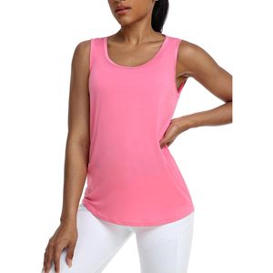FOXA Women's Open Back Yoga Tank <b>Top</b> Racerback Sleeveless Breathable Athletic <b>Top</b> for <b>Running</b> Workout Fitness - Product Image 2