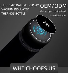 Customized 500ml Intelligent Digital Vacuum Insulated Thermos <b>Flask</b> Led Temperature Display Smart Water <b>Bottle</b> with Sensor - Product Image 4