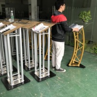Podio Portátil de Aleación de Aluminio, Atril Simple en Venta
