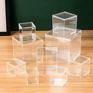 Nhà Máy Tùy Chỉnh <span class=keywords><strong>Acrylic</strong></span> Lưu Trữ Trong Suốt Hộp Cho Nhà Tổ Chức-Cho Giày Quà Tặng Kẹo - Product Image 1