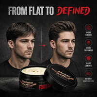 Marque Blanche Pâte Coiffante Mate Pommade Argile Mate Produit Capillaire pour Hommes Coiffures à Texture Naturelle