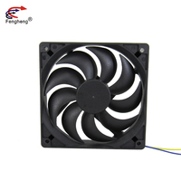 Ventilateur de refroidissement axial sans balais à courant continu haute vitesse 120x120x25mm, ventilateur industriel à flux d'air, électrique, OEM ODM