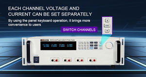 MATRIX 60V 5A 1200W fuente de alimentación de CC programable ajustable de alta precisión de cuatro canales para uso en laboratorio - Product Image 4
