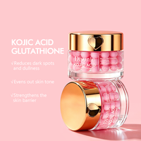 Crème Visage Disunie à l'Acide Kojique et au Glutathion en Capsules – Éclaircissante, Anti-Taches Brunes, Réparatrice de la Barrière Cutanée pour Peaux Foncées – Vente en Gros