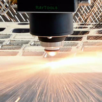 Machine de découpe laser à fibre CNC Golden Laser, contrôle Cypcut, haute productivité, prise en charge AI/PLT, rails de guidage HIWIN pour tôle