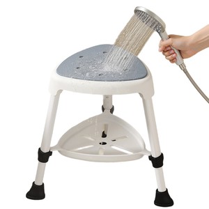 Chaise de douche triangulaire OEM, capacité 150 kg, antidérapante, pour personnes âgées, femmes enceintes et enfants - Product Image 5