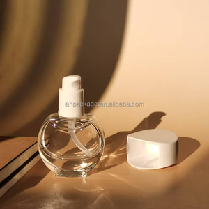 2025 thiết kế mới thời trang vòng 30ml sang trọng sáng tạo chai nước hoa không thường xuyên chai lotion tùy chỉnh Chai Thủy Tinh Độc Đáo gói - Product Image 4