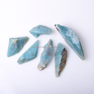 Prix usine cristal de guérison naturel bleu des <span class=keywords><strong>Caraïbes</strong></span> pierre brute bleu ciel amazonite pour la décoration intérieure - Product Image 2