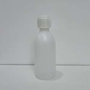 Botol Plastik PET 473ml Warna Coklat untuk Jus & Sirup Batuk, Tutup Sekrup Segel Foil dengan Label Sablon dan Booklet Kertas - Product Image 2