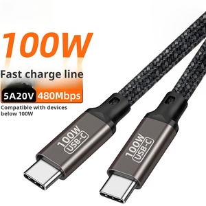 100W 240W USB 3.2 Cáp e-marker 480Mbps siêu nhanh phí PD cáp cho MacBook loại C sạc cáp dữ liệu - Product Image 3