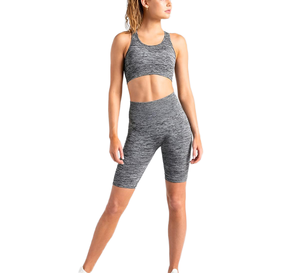 Shorts de yoga respirants et moulants pour femmes, taille haute, effet ventre plat, pantalon de fitness rehausseur de hanches, séchage rapide, anti-plis - Product Image 1