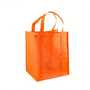 Reusable Eco-Friendly Shopping Tote Bag 13'' X 15'' Foldable Washable Grocery Bags Lightweight Durable Produce Market Carry Bags - Product Image 3