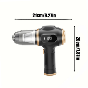 Có thể sạc lại mini không dây cầm tay xe máy hút bụi, xách tay chân không khô cho xe hơi và nhà, đa chức năng không dây sạch hơn - Product Image 6