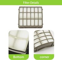 Filtres d'aspirateur de remplacement pour Shark Navigator NV60, NV70, NV80, NV71, NV90, NV95, NVC80C, accessoires de filtre en mousse et HEPA