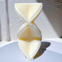 Soja Wachs Welle Twirl Spiral Schritt Silikon form geometrische abstrakte dekorative Geschenk Treppen Streifen Kerzen formen