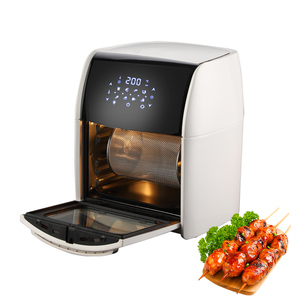<span class=keywords><strong>Horno</strong></span> Freidora de Aire Eléctrico de 1800W, 9L de Gran Capacidad, Panel Táctil Digital, Pantalla LED, con Ventana de Observación - Product Image 1