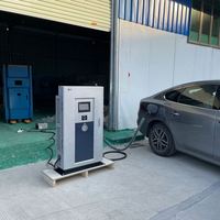 Guangzhou Nouvelle énergie GB/T Pistolet unique Véhicule électrique 30kw Dc Pile de charge Station de charge rapide