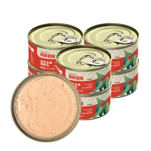 85g Chicken Tuna Gills Wet Snacks Other Pet Food High Quality White Meat Soup Canned Food For Cat