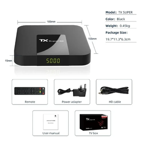 Soperbox TX Super <span class=keywords><strong>8K</strong></span> TV Box Venta caliente Super Android11 Smart TV Box 2GB + 16GB 4K UHD Wifi Mercado global <span class=keywords><strong>Media</strong></span> Player Set Top Box - Product Image 5