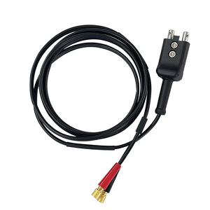 Sonde/transducteur ultrasonique DA312 10Mhz avec câble RG-174 adapté au jaugeur d'épaisseur ultrasonique DMS GO - Product Image 5