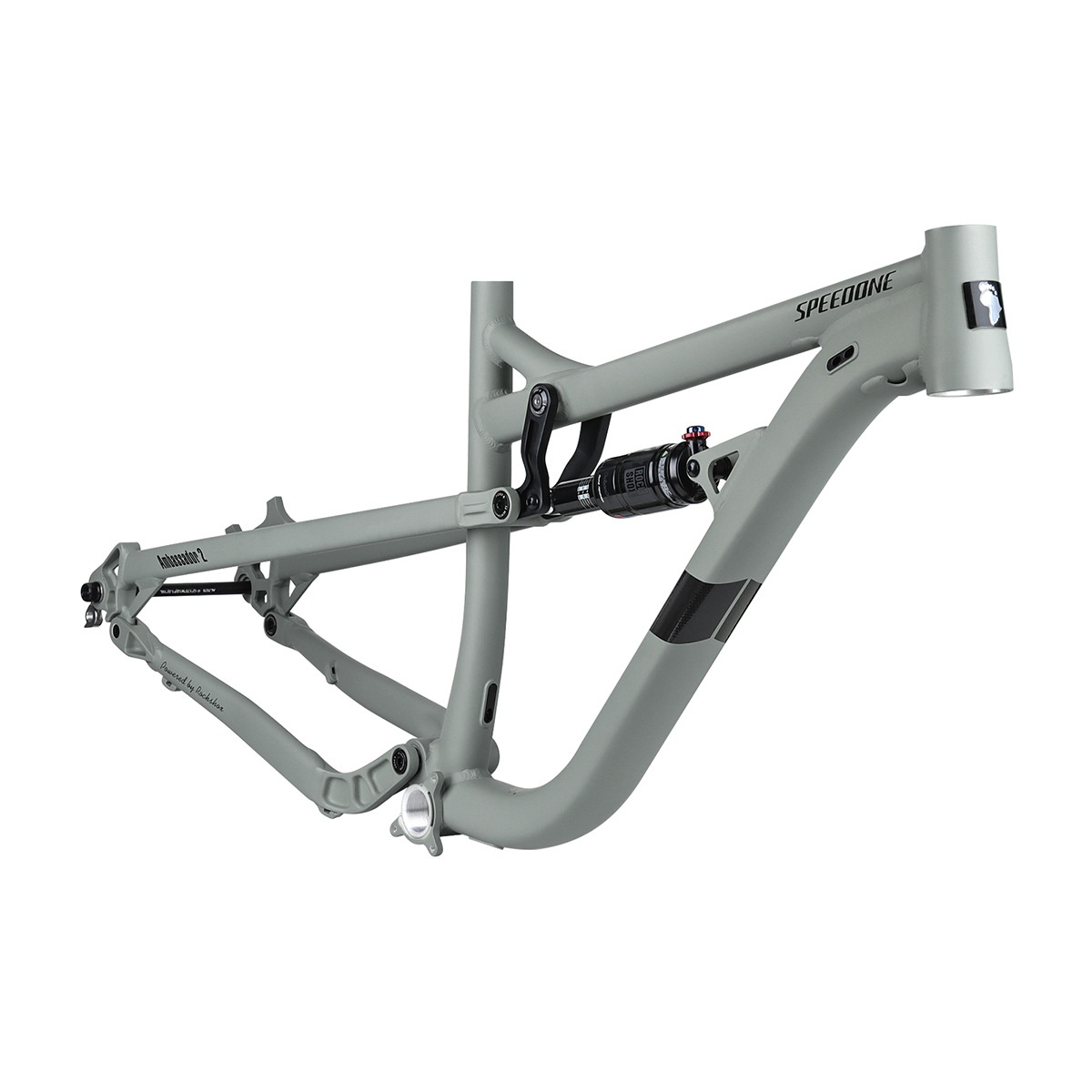 SPEEOONE 29-дюймовый скоростной спуск с мягким хвостом MTB рама 148*12 мм, металлический вал с амортизатором 148*12 мм