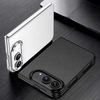 Étui de protection pour téléphone pliable compatible avec 18 Duo, en matériau PC, antichoc, design mat et protection