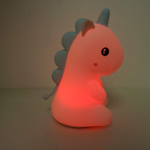 ไฟกลางคืนแบบพกพา 3 มิติ รูปการ์ตูนสัตว์น่ารักสำหรับเด็ก ทำจากซิลิโคน พร้อมไฟ LED - Product Image 3