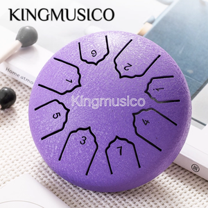 Tambour à langue en acier <span class=keywords><strong>de</strong></span> 4 pouces à 8 notes |   Mini Handpan <span class=keywords><strong>Zen</strong></span> Drum pour enfants |   Petit <span class=keywords><strong>instrument</strong></span> <span class=keywords><strong>de</strong></span> percussion en gros - Product Image 6