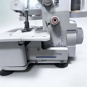 LX-757, Máquina de Coser Overlock para Uso Doméstico, Doble Aguja con Velocidad Ajustable - Product Image 3