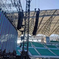 Sistema de Truss para Altavoces, Iluminación de Podios para Eventos al Aire Libre, Torres de Audio, Soporte de Aluminio para Line Array