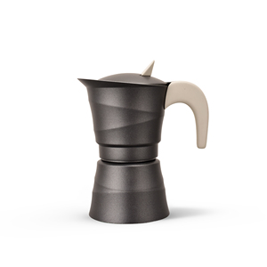 <span class=keywords><strong>Cafetera</strong></span> Moka <span class=keywords><strong>Italiana</strong></span> Clásica de Aluminio con Asa, <span class=keywords><strong>Cafetera</strong></span> Espresso Portátil para Estufa de Inducción, Capacidad para 3/<span class=keywords><strong>6</strong></span>/9 <span class=keywords><strong>Tazas</strong></span> - Product Image 1