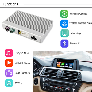 Road Top décodeur <span class=keywords><strong>CarPlay</strong></span> sans fil personnalisable Android Auto <span class=keywords><strong>Apple</strong></span> <span class=keywords><strong>CarPlay</strong></span> pour BMW série NBT 1 2 3 4 5 6 7 X1 X3 X4 X5 X6 <span class=keywords><strong>i3</strong></span> i8 - Product Image 5
