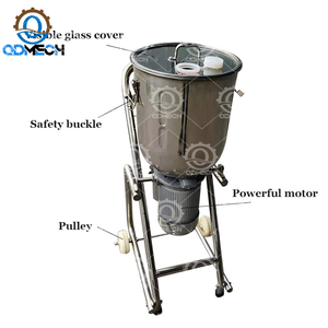 Qdmech nóng bán chuyên nghiệp Rau dán thực phẩm nặng Máy xay sinh tố công nghiệp không gỉ nhà bếp xử lý thực phẩm Máy xay sinh tố - Product Image 3