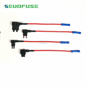 ATM APM <span class=keywords><strong>Mini</strong></span> Micro 2 lưỡi ô tô xe 12V cầu chì chủ <span class=keywords><strong>add</strong></span>-<span class=keywords><strong>a</strong></span>-mạch cầu chì tap Adapter cho xe tải Camper RV - Product Image 5