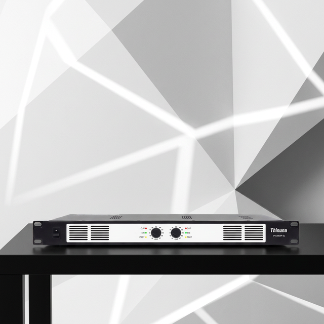 Thinuna IP-2600AP III SC 1U Dual Channel IP Network Digital Power Amplifier 70V/100V SIP  Compatible PA System Amplifier