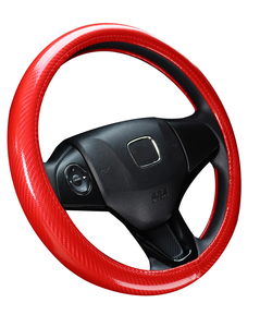 Bọc Vô Lăng Bằng Sợi Carbon Cho Phụ Nữ Và Nam Giới, Universal 15 Inch, SUV Vừa Vặn, Xe Tải, Xe Sedans, Ô Tô, Xe Tải - Product Image 1