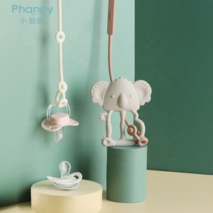Catenella Anti-Caduta per Neonati Phanpy, Clip per Ciuccio in Silicone 100% Alimentare, Porta Massaggiagengive per Bambini - Product Image 3