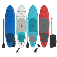 Planche de surf debout polyvalente portable en usine planches de SUP de transport facile pour Lake River Ocean Made Durable Fiberglass EPS
