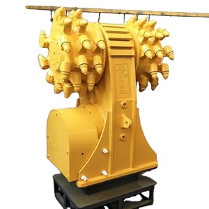 Coupe-tambour hydraulique haute performance et haute résistance pour excavatrice, puissant outil de façonnage de structure - Product Image 1